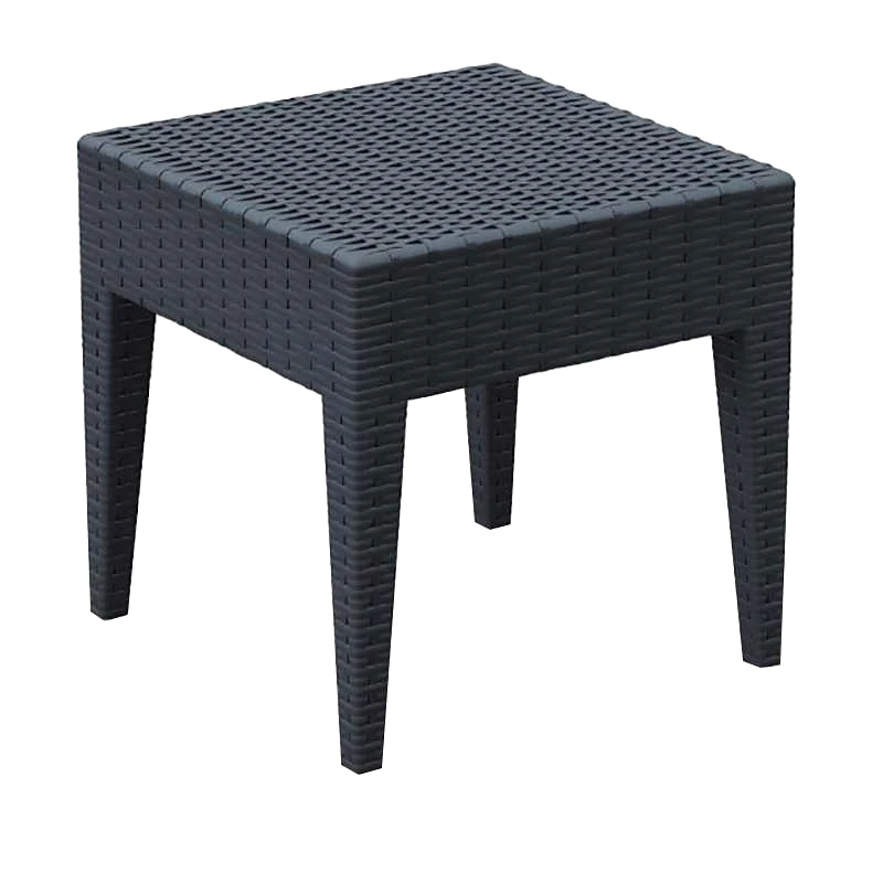 SIESTA Τραπεζάκι βοηθητικό (45Χ45Χ45) MIAMI DARK GREY, SIESTA