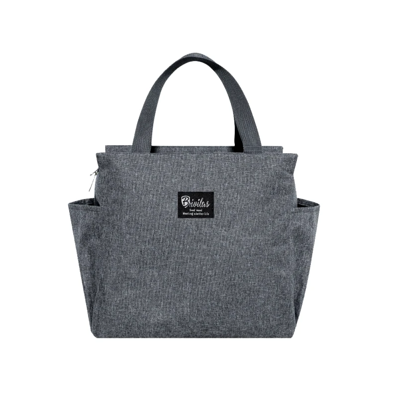 Amber Ισοθερμική Τσάντα Φαγητού 9Lt Amber Γκρι AM3002