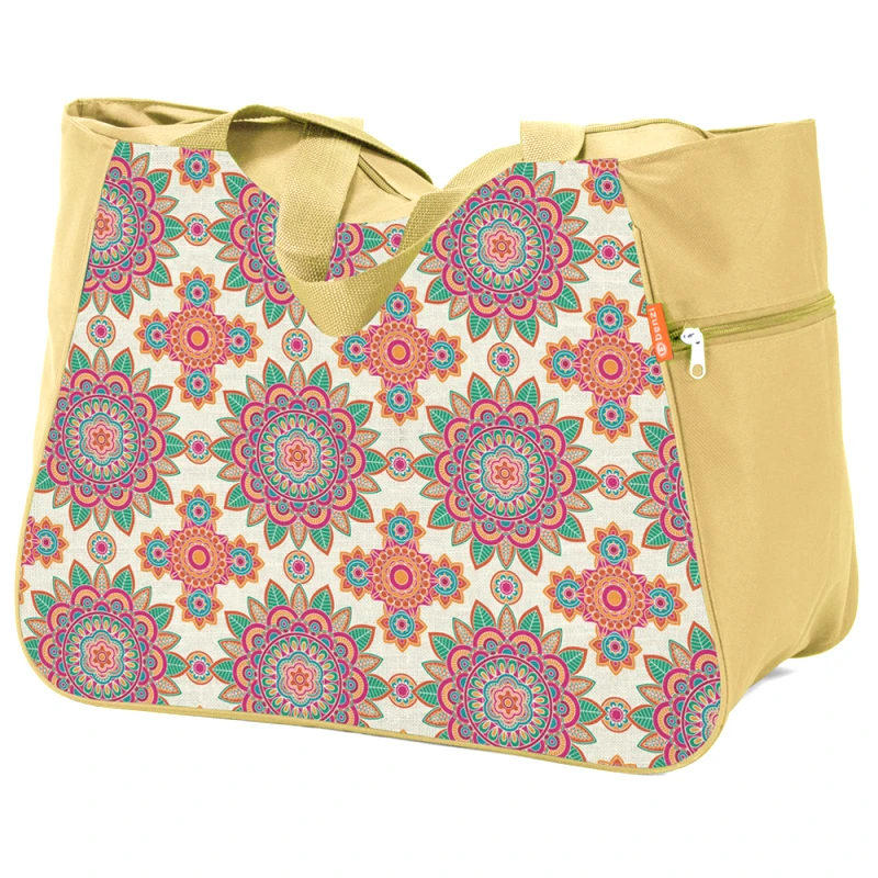 BENZI Τσάντα Θαλάσσης BENZI Μπεζ BZ5795 50x36x26cm