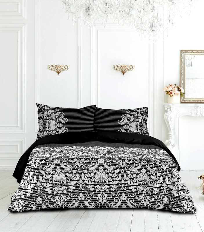 MAKIS TSELIOS ΣΕΤ ΘΗΚΗ Υ/Δ DAMASK 220x240CM 2*52X72CM 100% COTTOSATIN 230TC