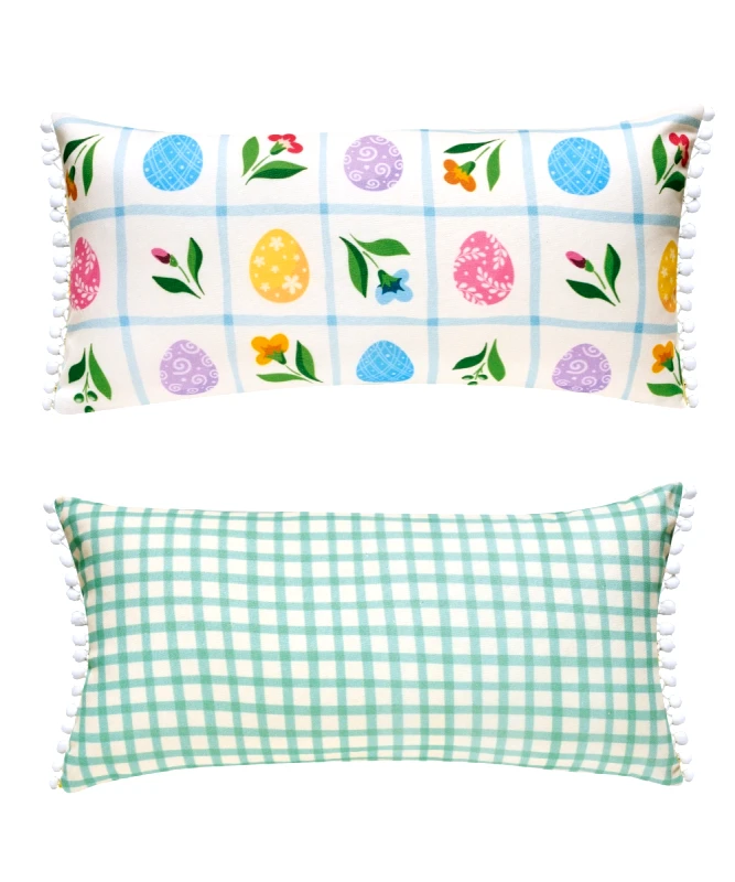 KENTIA Easter 25 05 μαξιλαρι.ΔΙΑΚΟΣΜΗΤΙΚΟ ΜΕ ΓΕΜΙΣΜΑ 30x60