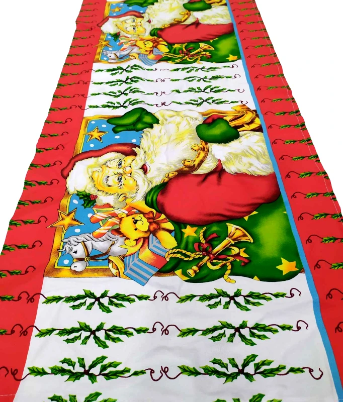 ΚΟΜΒΟΣ Τραπεζομάντιλο Ράνερ (45Χ150) ΚΟΜΒΟΣ Santa Claus
