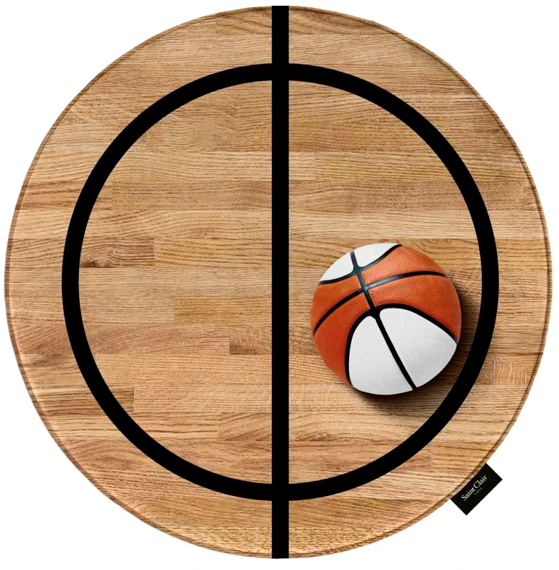 Saint Clair Στρογγυλό χαλί softy HOOP 100cm