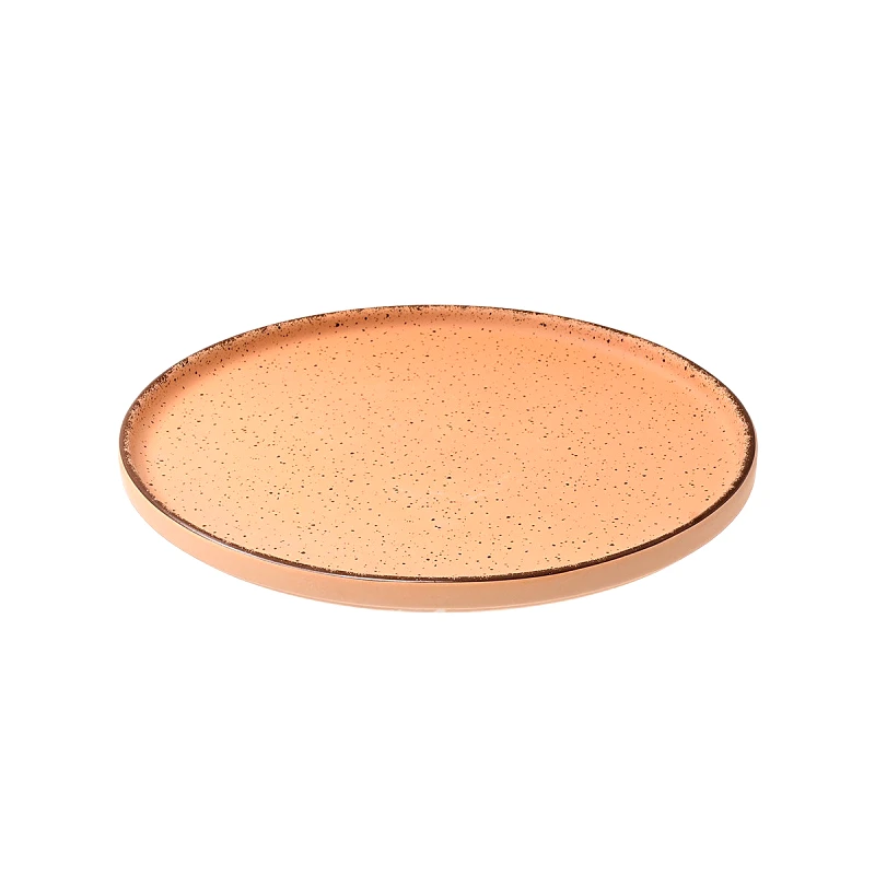 ESTIA ESTIA ΠΙΑΤΟ ΡΗΧΟ ΚΑΘΕΤΟ TERRA SALMON ΠΟΡΣΕΛΑΝΙΝΟ 21cm 07-16050