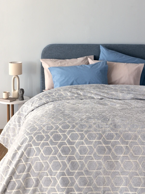 Palamaiki Κουβερτα Fleece Φωσφοριζε 220x240 DUNE