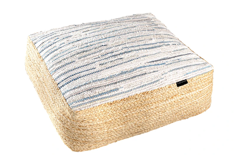 Guy Laroche Πούφ Boho Kilim 65x65x30