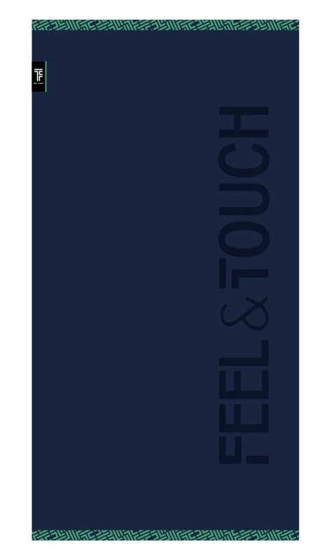 Feel and Touch Πετσέτα Θαλάσσης Sunny Cobalt 90x180