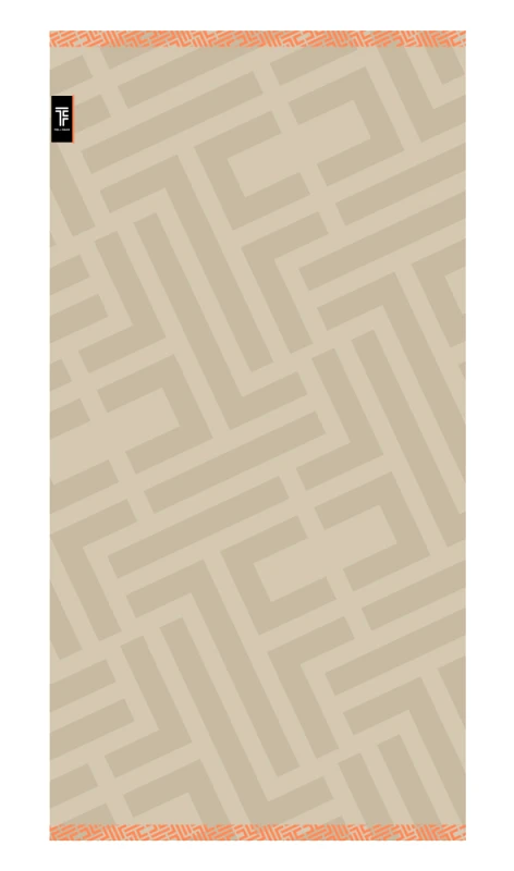 Feel and Touch Πετσέτα Θαλάσσης Fresh Sand 90x180