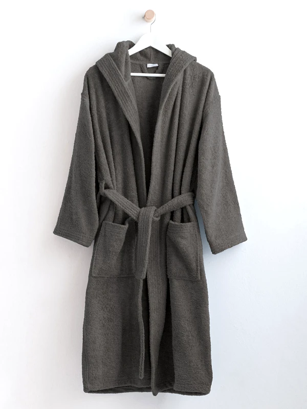 Palamaiki Μπουρνούζι Bath Collection CLASSIC COAL Medium