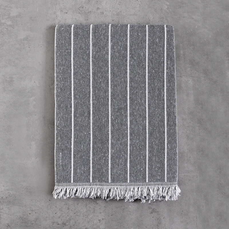 Rythmos Home Ριχτάρι διθέσιου (180Χ240) FELIPE DARK GREY, RYTHMOS HOME