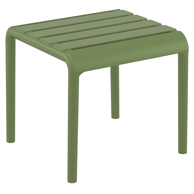 SIESTA PARIS OLIVE GREEN ΤΡΑΠΕΖΙ 42X41X40εκ. ΠΟΛ/ΝΙΟΥ