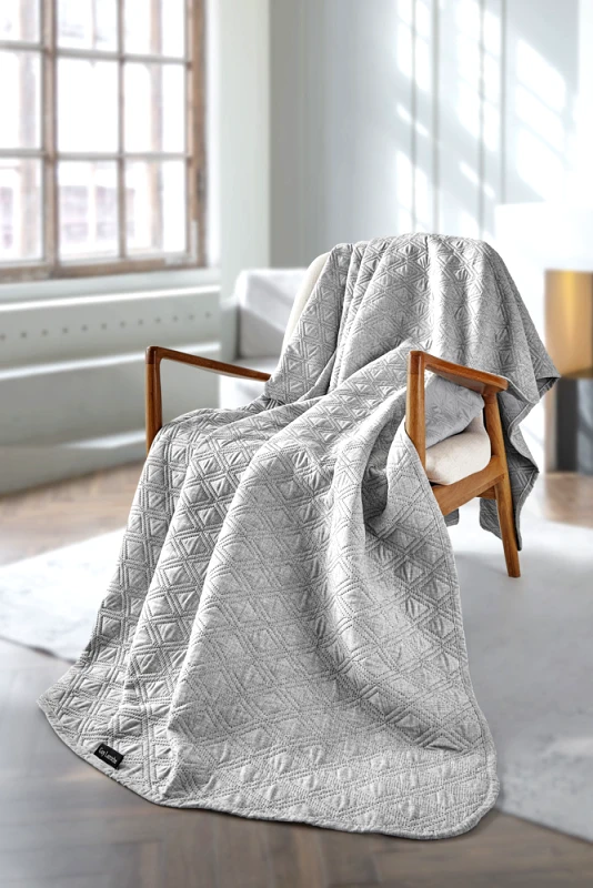 Guy Laroche Σετ 2τμχ Κουβερλί Tempest Grey 250x240