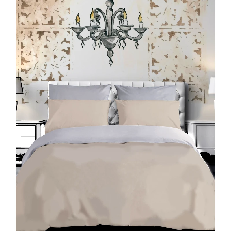 MAKIS TSELIOS Σεντονι 270x290 king χλ note2 grey 144tc 100% cotton