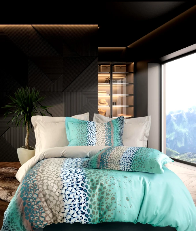 MAKIS TSELIOS Σετ θηκη king bleats 240x250cm 2*50x70cm 100% cottosatin 230tc