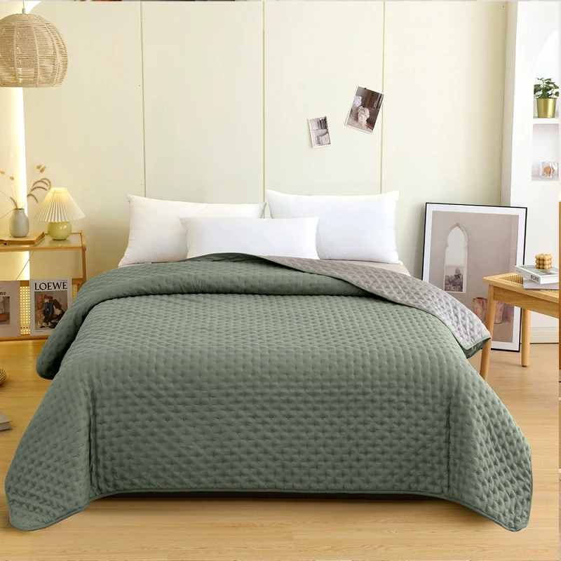 MELINEN Κουβερλι 260χ240 renzo aqua/dark grey