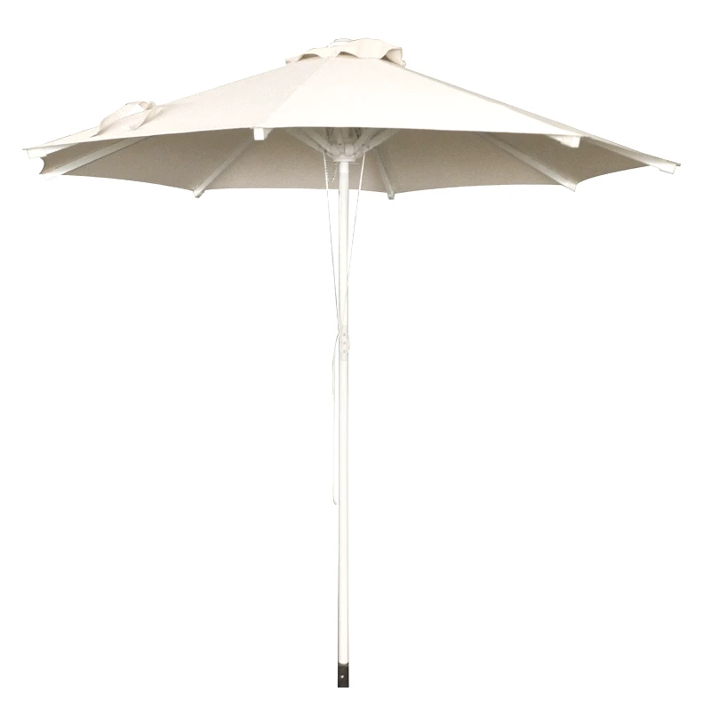 ZITA PLUS Ομπρελα φ.250 εκρου αλουμ. 8ακτ.10χ18 ιστοσ 2φ.38χ1