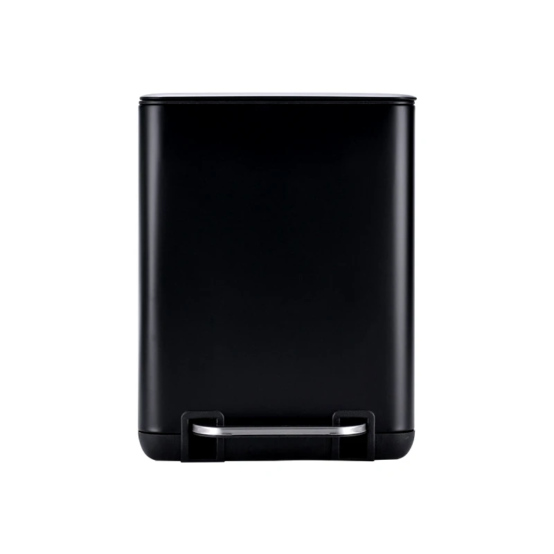 ESTIA ESTIA ΧΑΡΤΟΔΟΧΕΙΟ ΜΠΑΝΙΟΥ CUBIC SOFT CLOSE 6lt ΜΑΥΡΟ