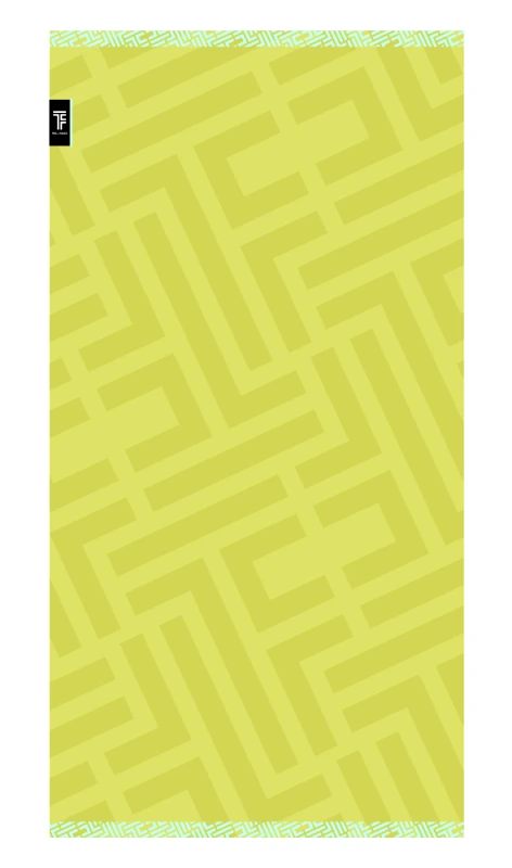 Feel and Touch Πετσέτα Θαλάσσης Fresh Lime 90x180