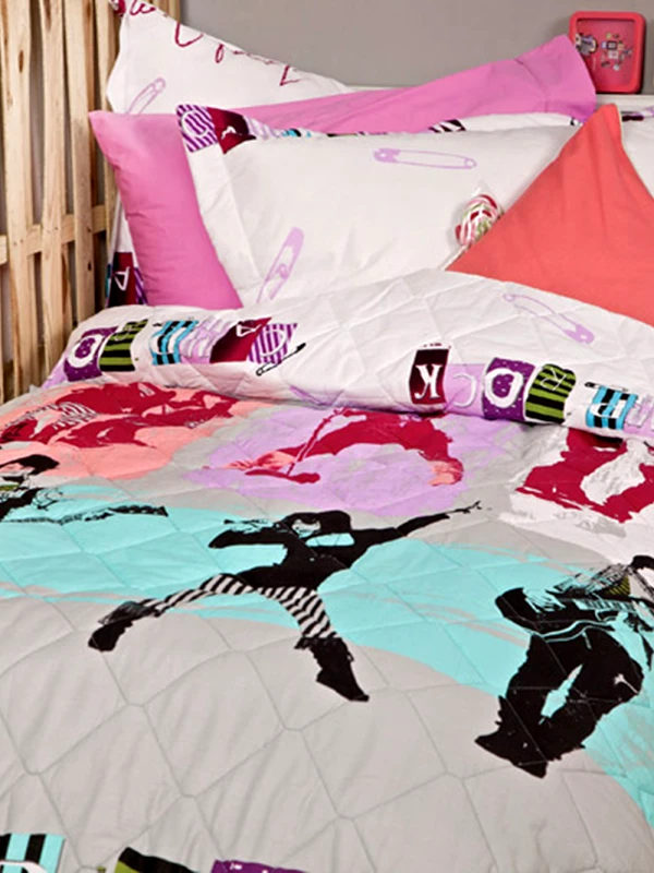 Palamaiki Σετ Κουβερλί Μονό Disney 170x250 CAMP ROCK