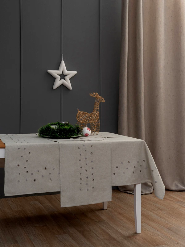 Palamaiki Σετ Σουπλα Christmas Collection 35x45 CD02 GREY