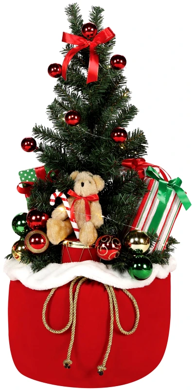 KATOIKEIN DECO Δέντρο Σε Σάκο Με Μουσική Μπαταρίας 80cm