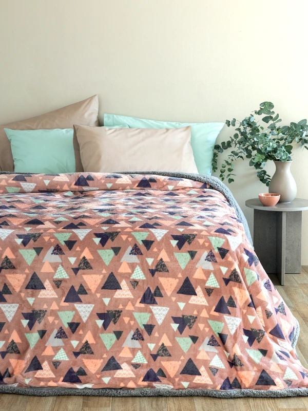 Palamaiki Κουβερτοπαπλωμα Μονό 160x220 BLAKE PINK