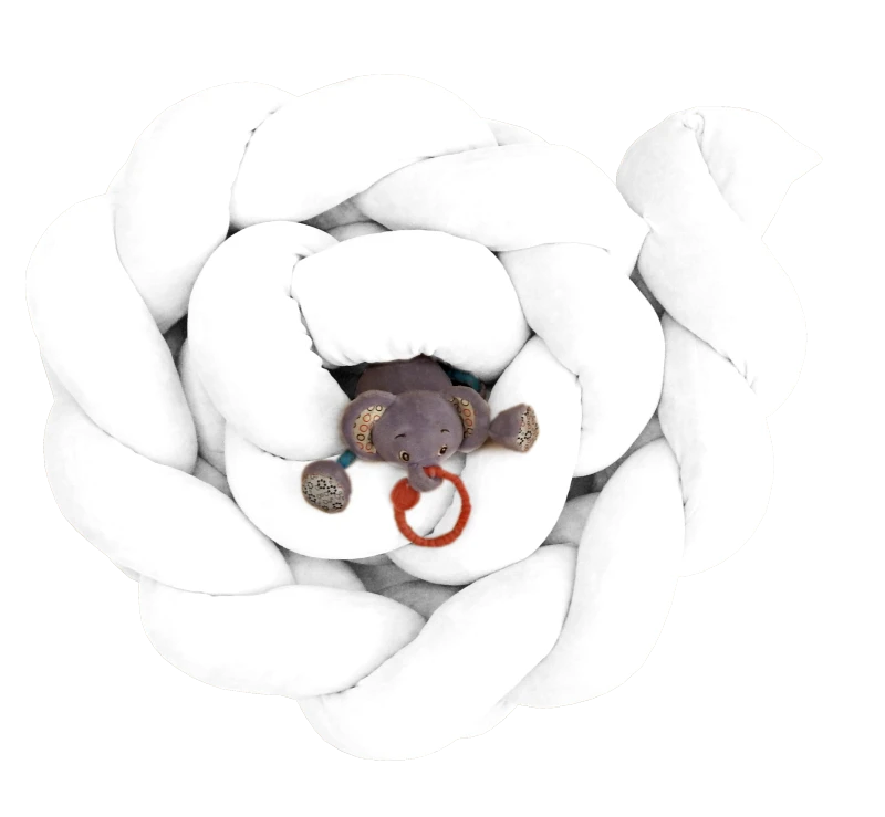 Baby Oliver Πάντα κούνιας πλεξούδα (18Χ200) DES. 1000, BABY OLIVER