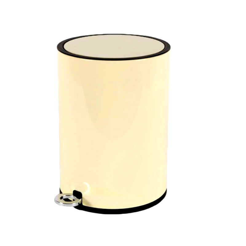 MARVA S.A. Καλάθι απορριμμάτων ανοξείδωτο SOFT BEIGE 767002 (6LT), MARVA S.A.