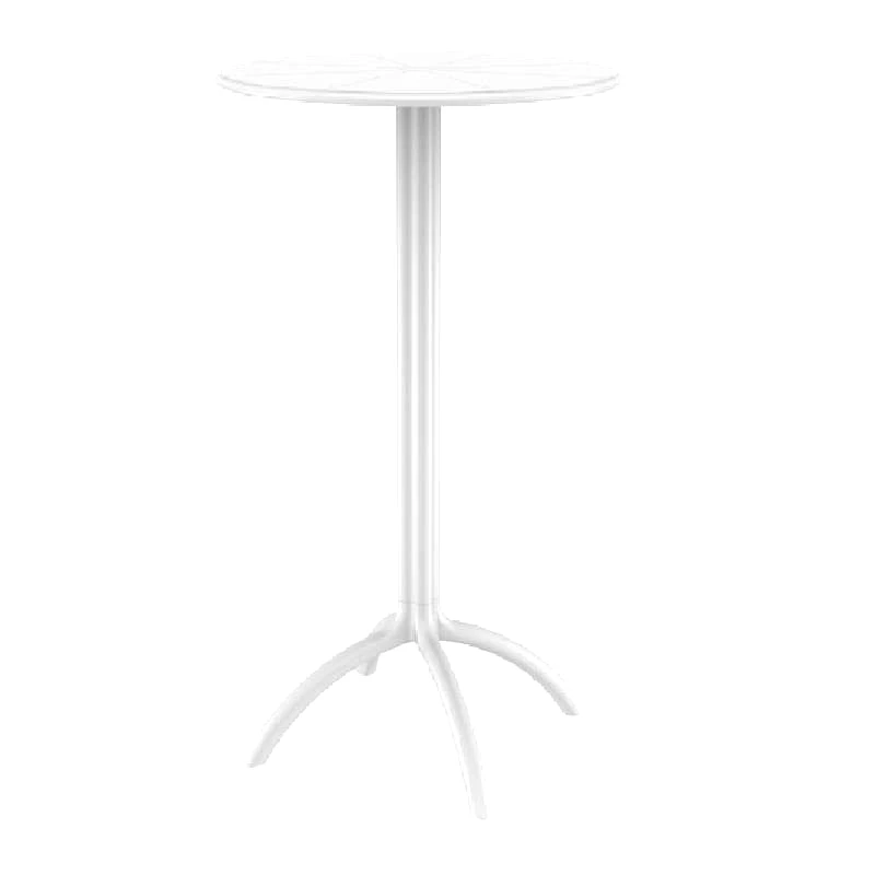 ZOUGRIS ΟΚΤΑΠΟΥΣ ΜΠΑΡ Φ60Χ108εκ.WHITE ΠΟΛ/ΝΙΟΥ