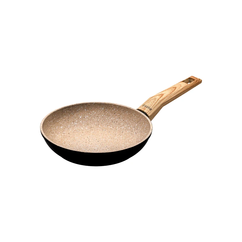 ESTIA ΤΗΓΑΝΙ EARTH ΑΝΤΙΚΟΛΛΗΤΙΚΟ ΠΡΕΣΣΑΡΙΣΤΟΥ ΑΛΟΥΜΙΝΙΟΥ 20cm, 10119, EASTIA