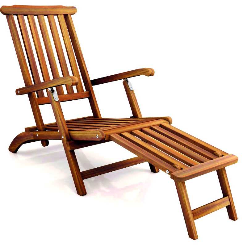 KATOIKEIN DECO Ξύλινη Πολυθρόνα Dec Acacia Wood 148 X 57 X 89(h)cm