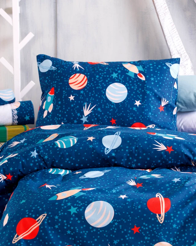 Rythmos Home Σετ σεντόνια μονά (160Χ260) SPACE ODYSSEY, RYTHMOS HOME