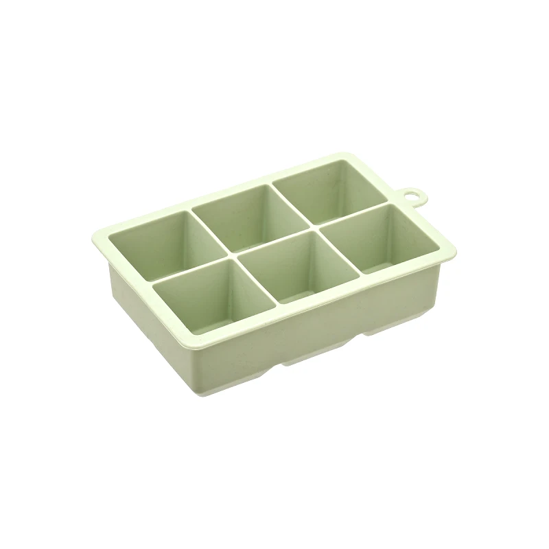 ESTIA ESTIA ΠΑΓΟΘΗΚΗ ΣΙΛΙΚΟΝΗΣ 6 ΘΕΣΕΩΝ MINT GREEN 16x10x4 cm 01-14971
