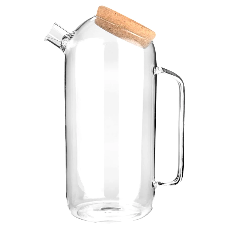 ESTIA ESTIA ΚΑΝΑΤΑ ΓΥΑΛΙΝΗ 1800ml ΜΕ ΚΑΠΑΚΙ ΦΕΛΛΟΥ