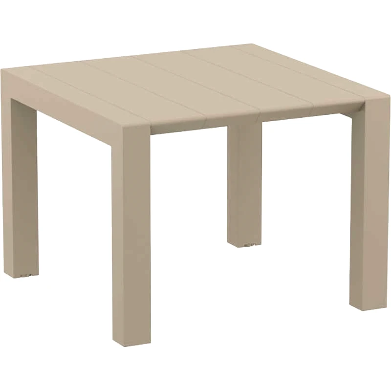 ZOUGRIS Τραπέζι επεκτεινόμενο (100X100/140) VEGAS DOVE GREY, SIESTA