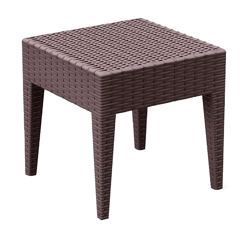 SIESTA Τραπεζάκι βοηθητικό (45Χ45Χ45) MIAMI BROWN, SIESTA