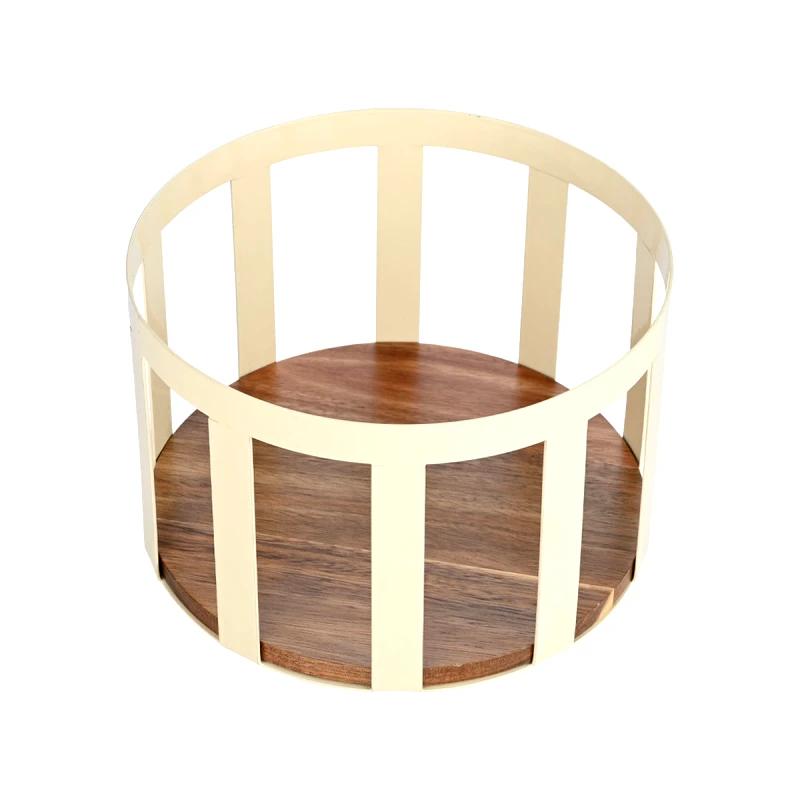 ESTIA Estia φρουτιερα acacia μεταλλικη ivory