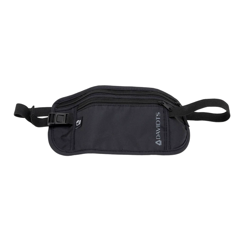 DAVIDTS Τσαντάκι Μέσης Ταξιδίου DAVIDTS Μαύρο 280004-01