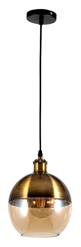 ARLIGHT Pdc 1419-b 1/φ μεταλλο οξυντε & γυαλι μελι 1χε27