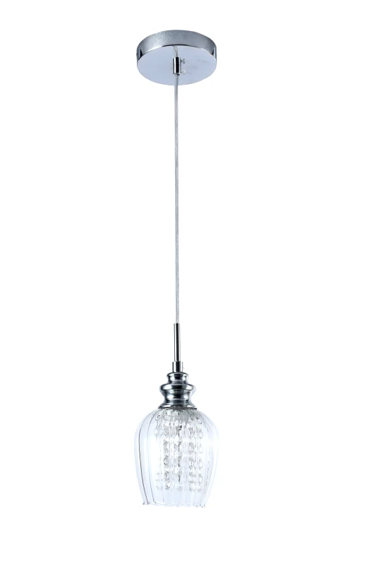 ARLIGHT Pdc 1254-1 1/φ νικελ με κρυσταλλα διαφανο γυαλι 1xe14
