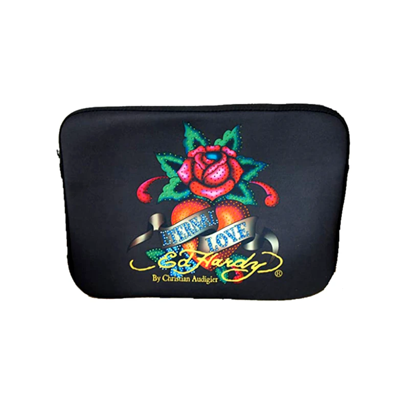 Ed Hardy Θήκη Laptop 13.3'' ED HARDY ORIGINAL Eternal Love Black 35 x 26 x 2.5 cm