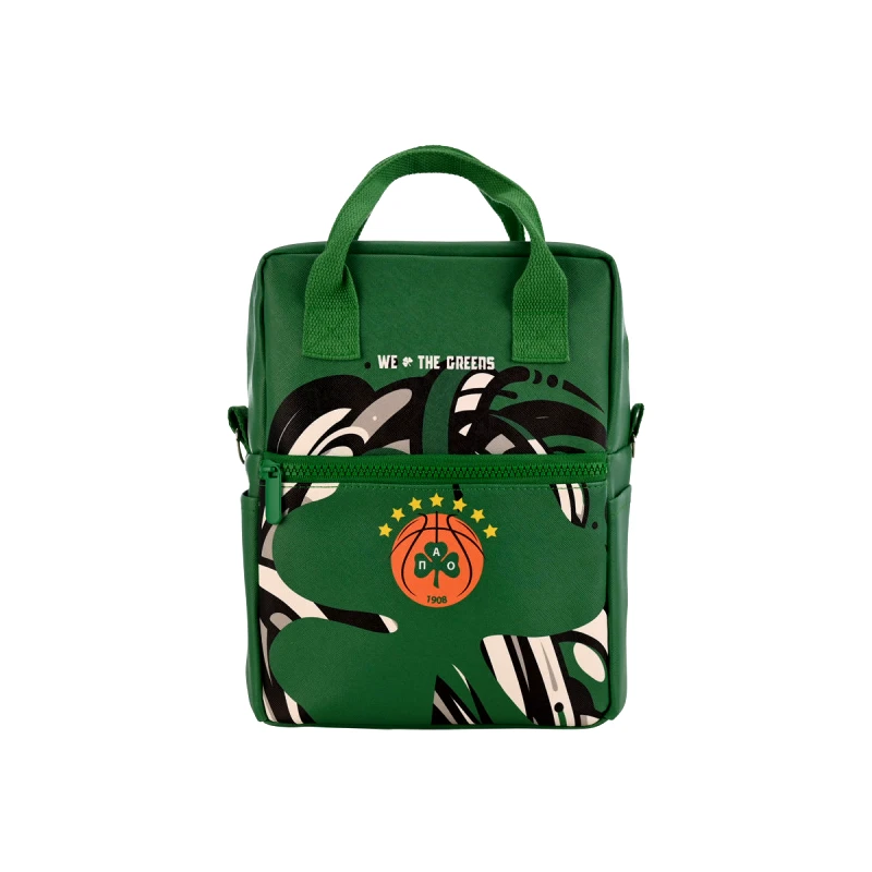 ESTIA ESTIA ΤΣΑΝΤΑ ΦΑΓΗΤΟΥ ΙΣΟΘΕΡΜΙΚΗ 7lt PANATHINAIKOS BC EDITION WE THE GREENS