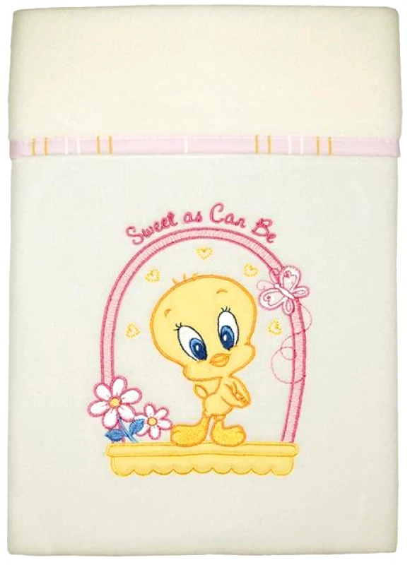 Baby Looney Tunes Κουβέρτα Fleece Κούνιας Baby Looney Tunes