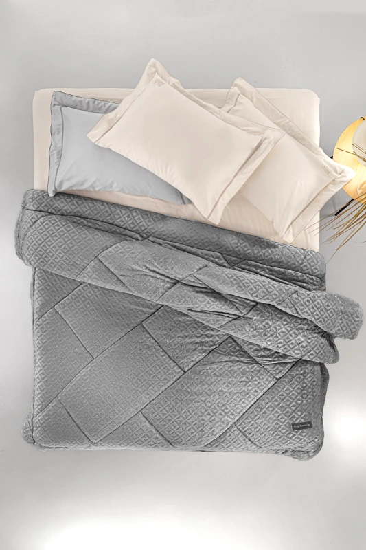 Guy Laroche Κουβερτοπάπλωμα Profile Grey 260X240