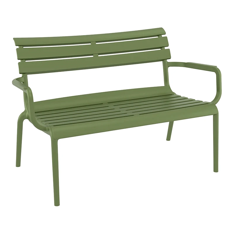 SIESTA PARIS ΚΑΝΑΠΕΣ OLIVE GREEN 116X70X75εκ. ΠΟΛ/ΝΙΟΥ
