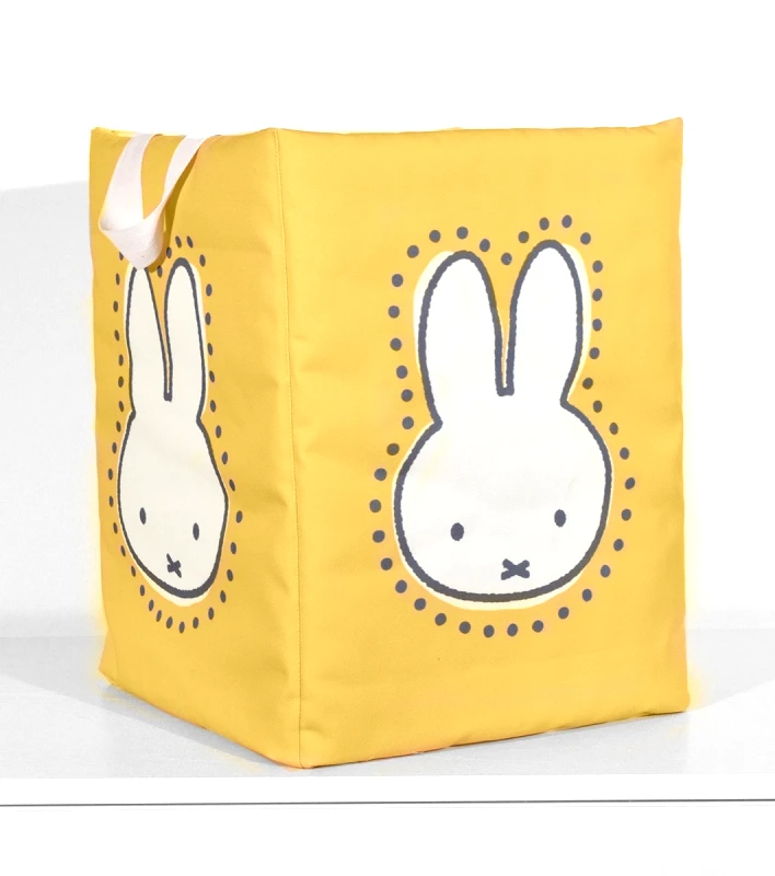 MIFFY Miffy Des.54 Καλάθι Παιχνιδιών Μουσταρδί 35χ35χ45