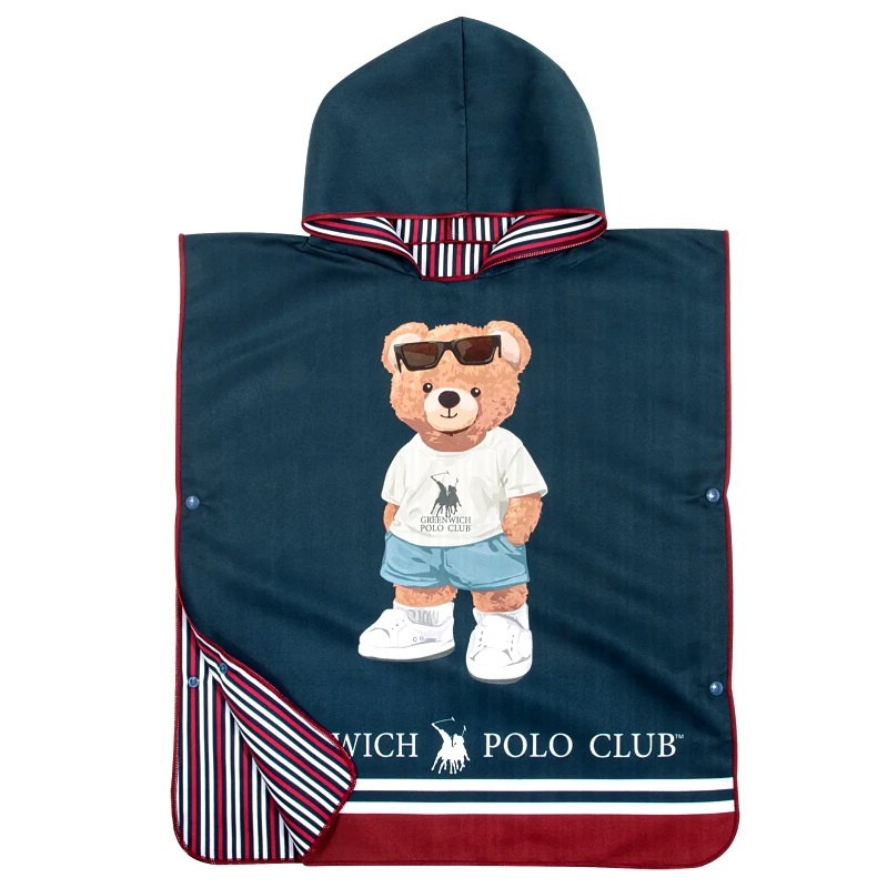 GREENWICH POLO CLUB Greenwich polo club junior ποντσο θαλασσησ 50χ115 4042 blue