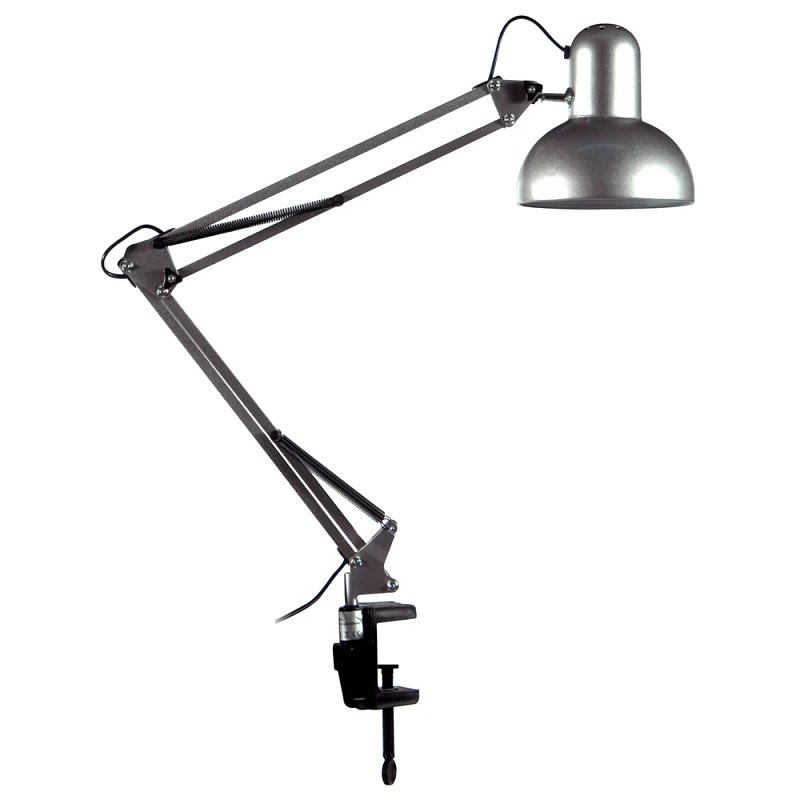 ARLIGHT Tlc 2429 sl σχεδιαστηριου ασημι με μεγγενη 1χε27
