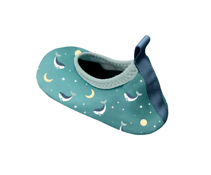Monnëka Αντιολισθητικά Μποτάκια Παραλίας Teal Whale 20-21 - Monnëka