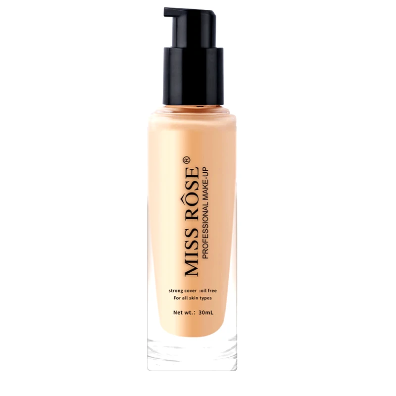 MISS ROSE Υγρό Concealer με Σταθερή Δοσολογία 30ml #Beige 5